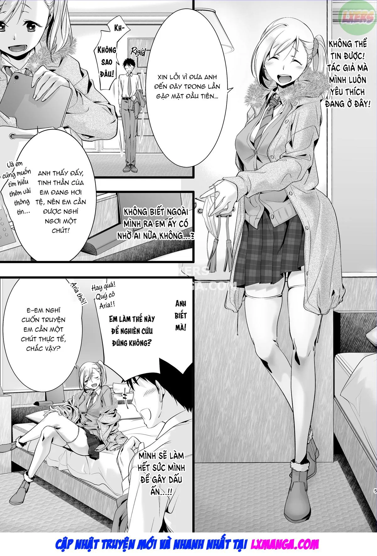 HentaiVN.net - Ảnh 7 - Oshi No Doujin Sakka Ni Yobidashi Kuratta Saki Ga LoveHo Datta Hanashi - Oneshot