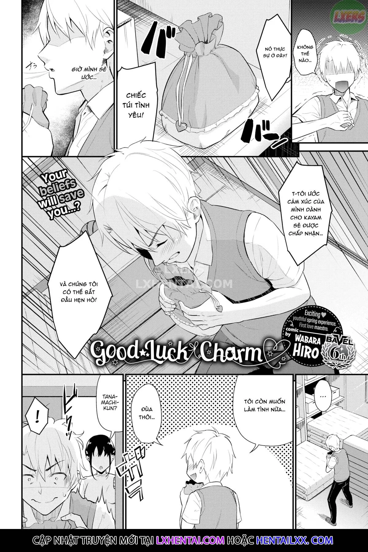 HentaiVN.net - Ảnh 3 - Bùa may mắn - Oneshot