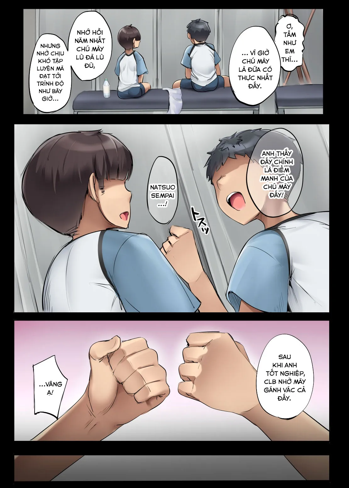 HentaiVN.net - Ảnh 18 - Isu ni Natta Danshi Takkyuubu [椅子になった男子卓球部] - Oneshot