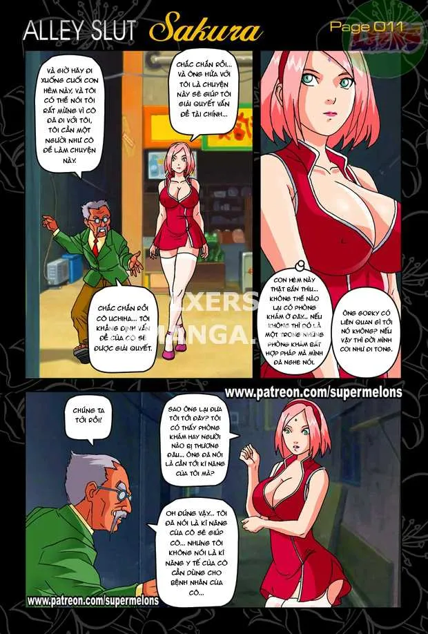 HentaiVN.net - Ảnh 13 - Alley Slut Sakura - Chap 1