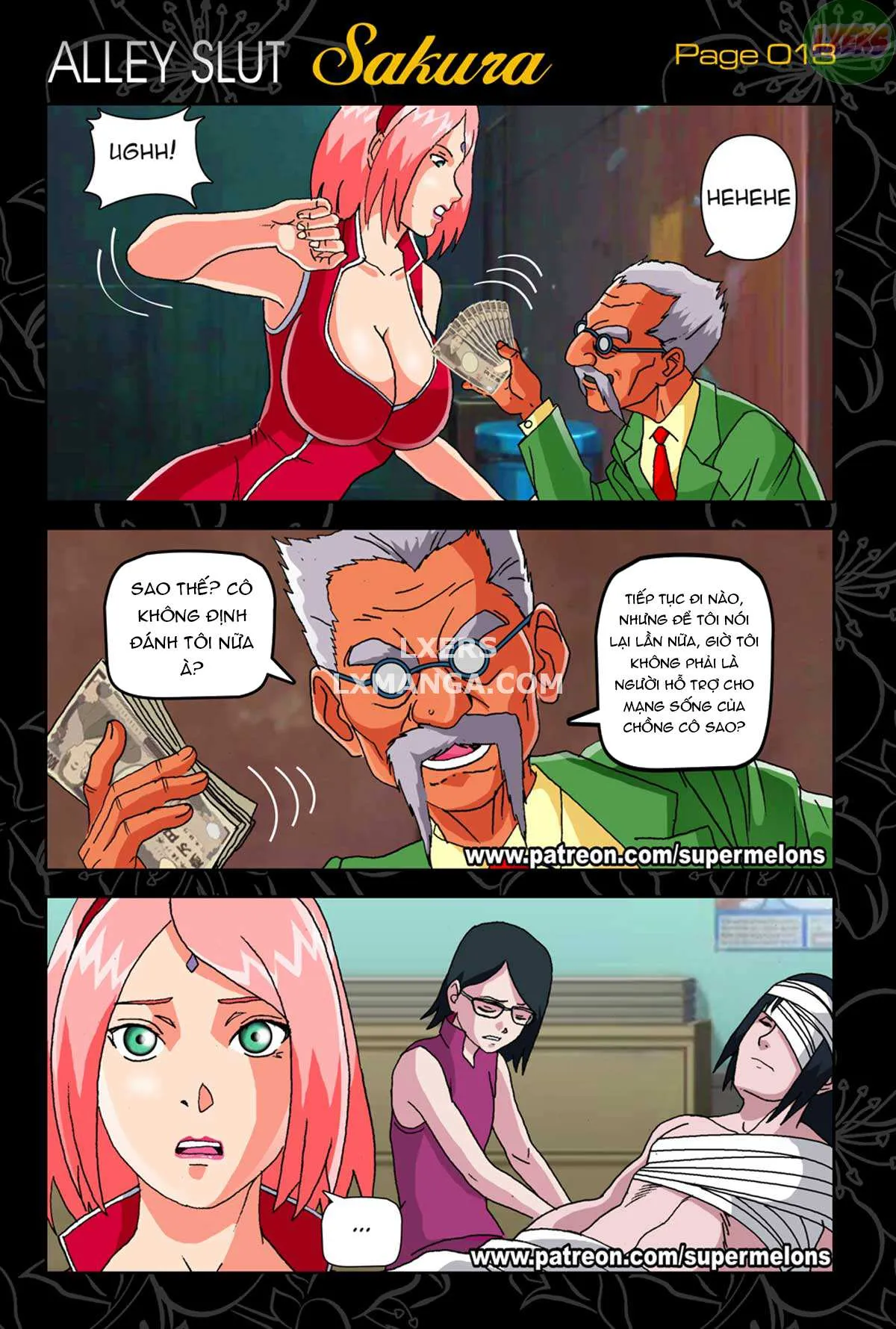 HentaiVN.net - Ảnh 15 - Alley Slut Sakura - Chap 1