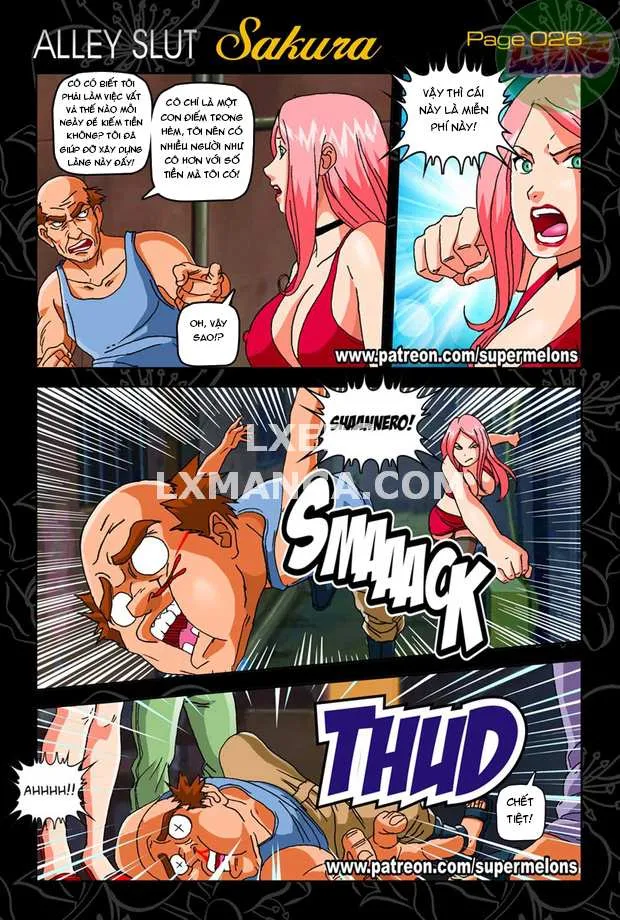 HentaiVN.net - Ảnh 28 - Alley Slut Sakura - Chap 1