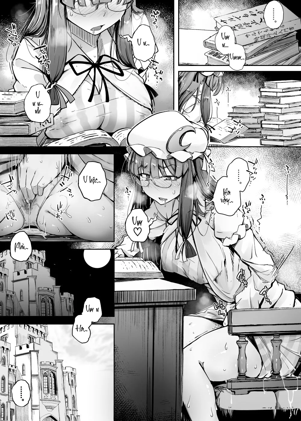 HentaiVN.net - Ảnh 12 - Ana to Muttsuri Dosukebe Daitoshokan 4 [穴とむっつりどすけべだいとしょかん 4] - Chap 1