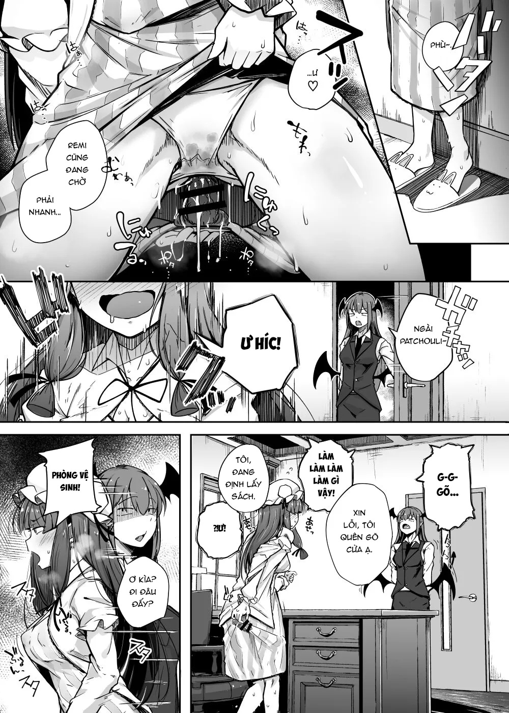 HentaiVN.net - Ảnh 6 - Ana to Muttsuri Dosukebe Daitoshokan 4 [穴とむっつりどすけべだいとしょかん 4] - Chap 1