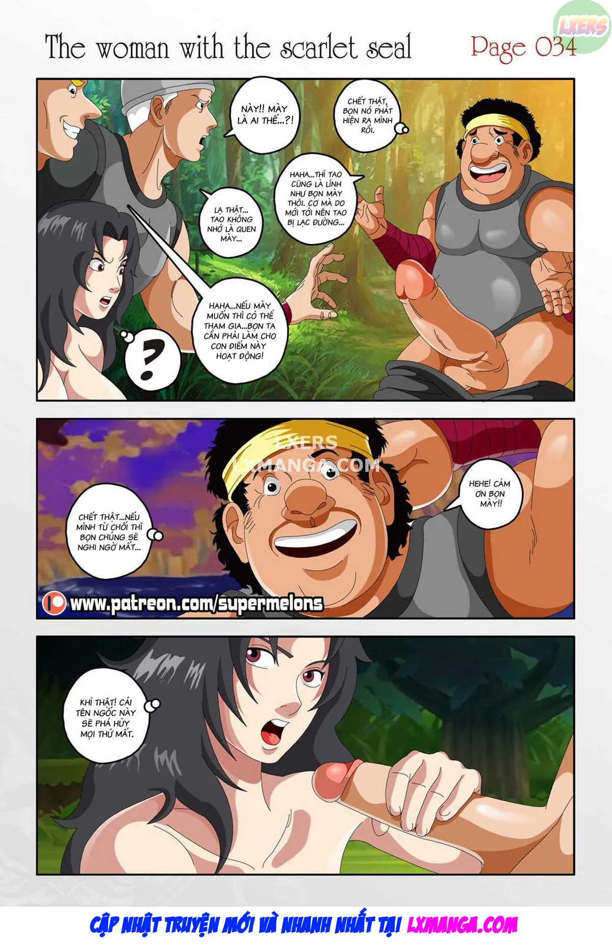 HentaiVN.net - Ảnh 36 - The Woman With The Scarlet Seal - Oneshot