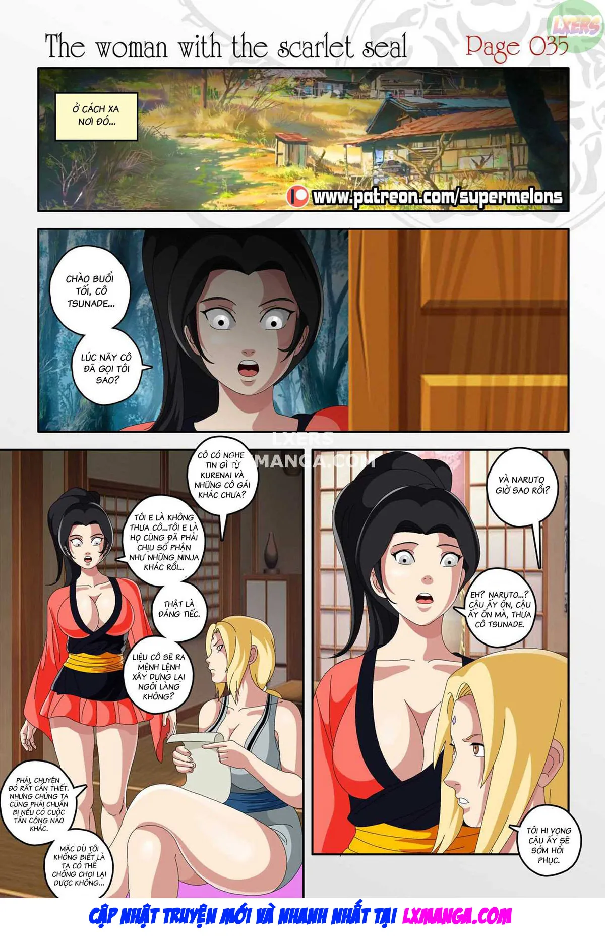 HentaiVN.net - Ảnh 37 - The Woman With The Scarlet Seal - Oneshot