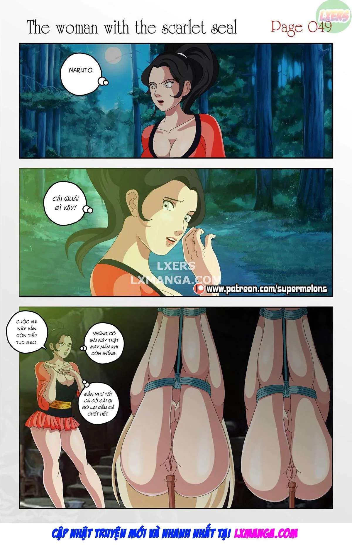 HentaiVN.net - Ảnh 51 - The Woman With The Scarlet Seal - Oneshot