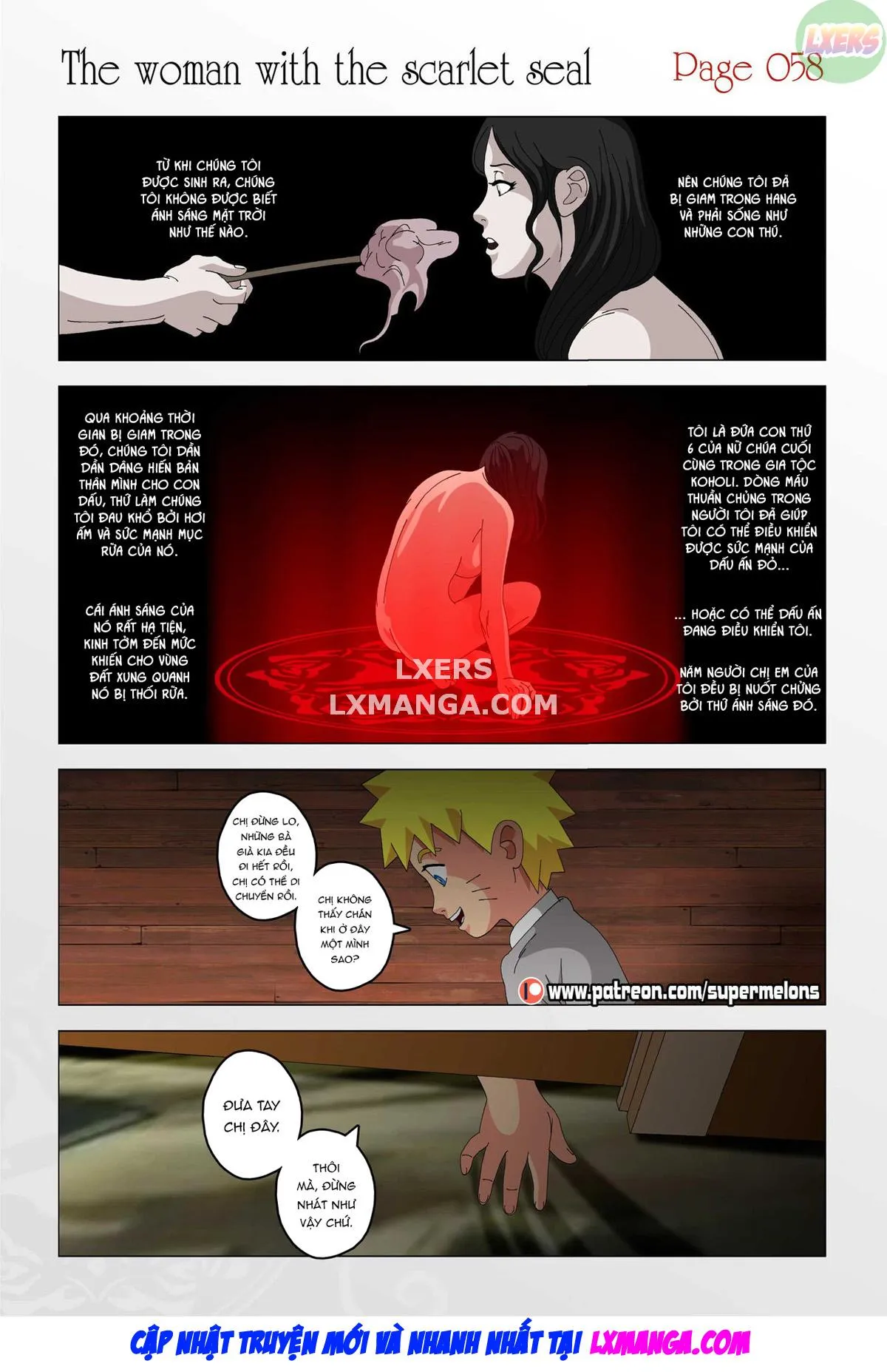 HentaiVN.net - Ảnh 60 - The Woman With The Scarlet Seal - Oneshot