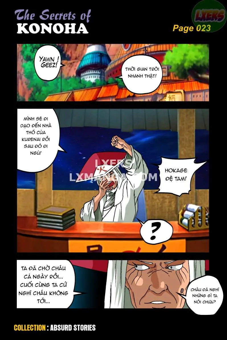 HentaiVN.net - Ảnh 23 - The Secrets Of Konoha - Oneshot
