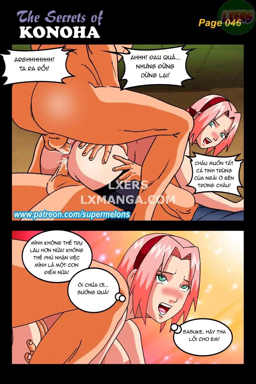 HentaiVN.net - Ảnh 46 - The Secrets Of Konoha - Oneshot
