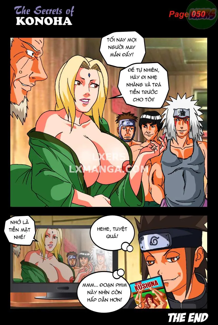 HentaiVN.net - Ảnh 50 - The Secrets Of Konoha - Oneshot