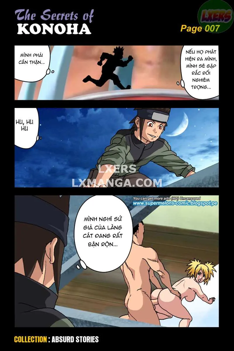 HentaiVN.net - Ảnh 8 - The Secrets Of Konoha - Oneshot