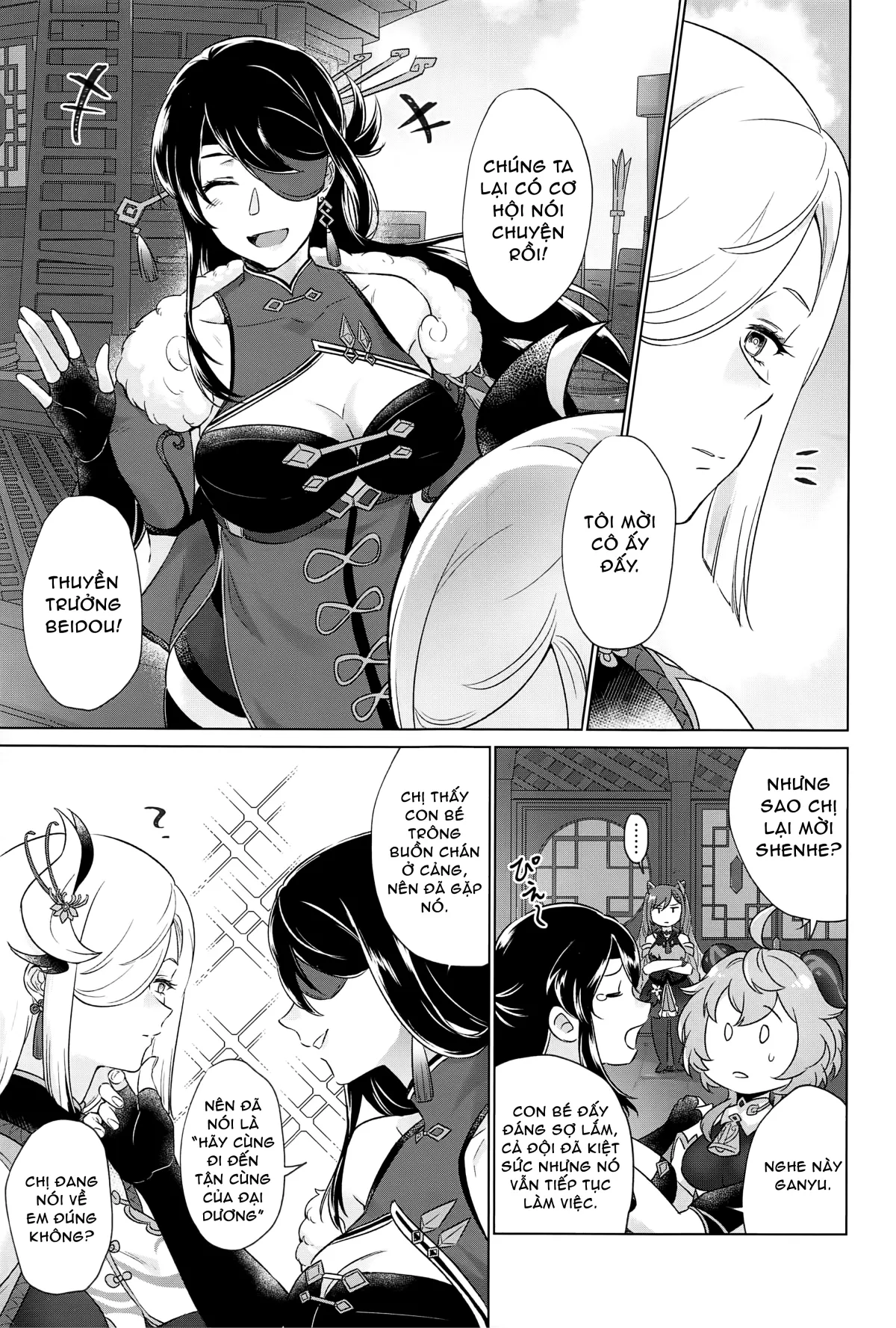 HentaiVN.net - Ảnh 10 - Chữa trị kiểu Liyue [Liyue-shiki Dousei Seikou Ryouhou] - Oneshot full