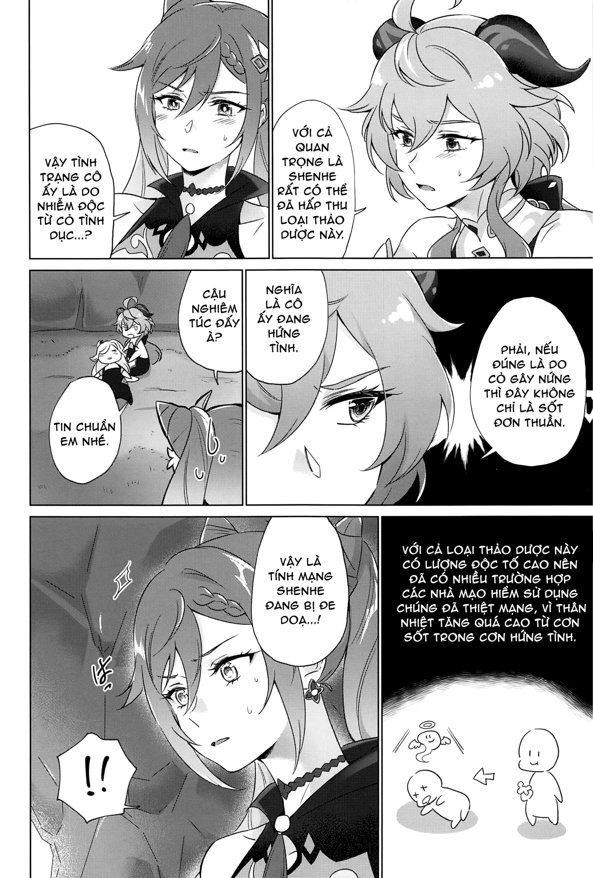 HentaiVN.net - Ảnh 19 - Chữa trị kiểu Liyue [Liyue-shiki Dousei Seikou Ryouhou] - Oneshot full