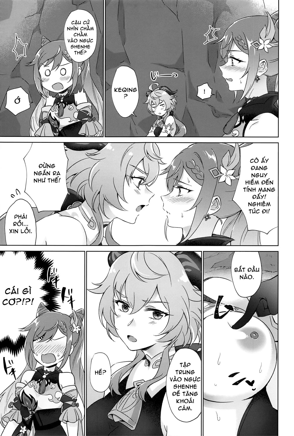 HentaiVN.net - Ảnh 22 - Chữa trị kiểu Liyue [Liyue-shiki Dousei Seikou Ryouhou] - Oneshot full