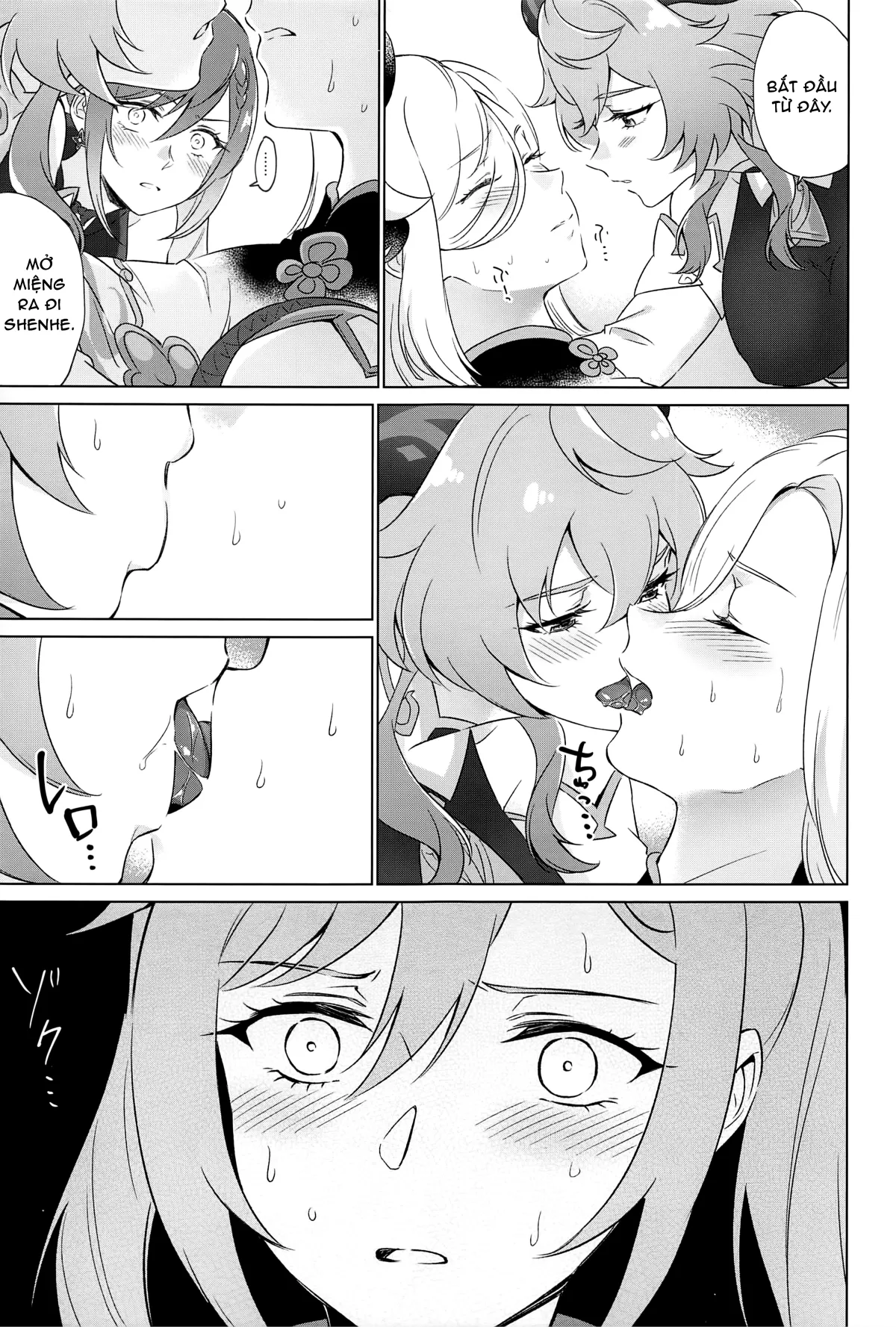 HentaiVN.net - Ảnh 24 - Chữa trị kiểu Liyue [Liyue-shiki Dousei Seikou Ryouhou] - Oneshot full
