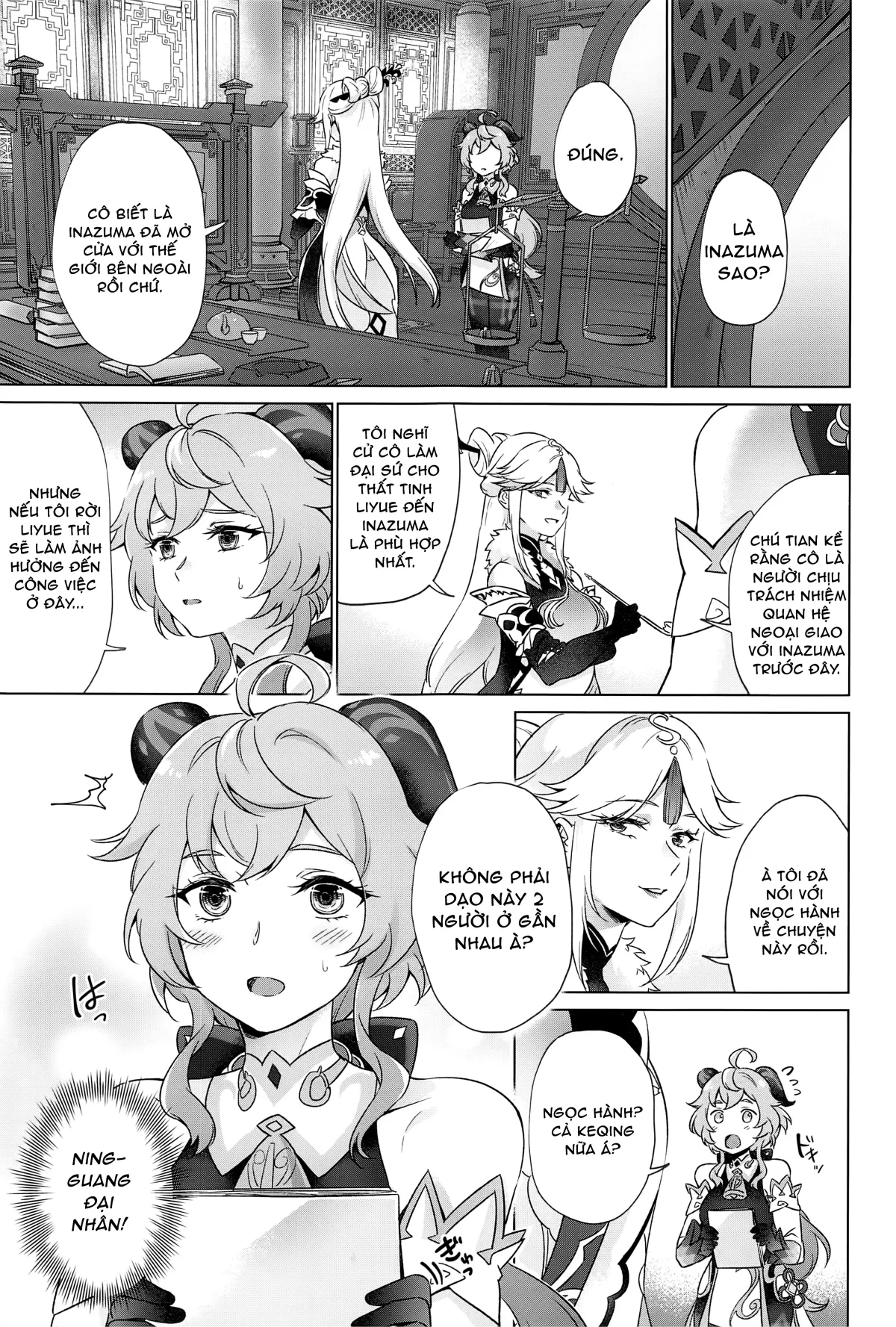 HentaiVN.net - Ảnh 6 - Chữa trị kiểu Liyue [Liyue-shiki Dousei Seikou Ryouhou] - Oneshot full