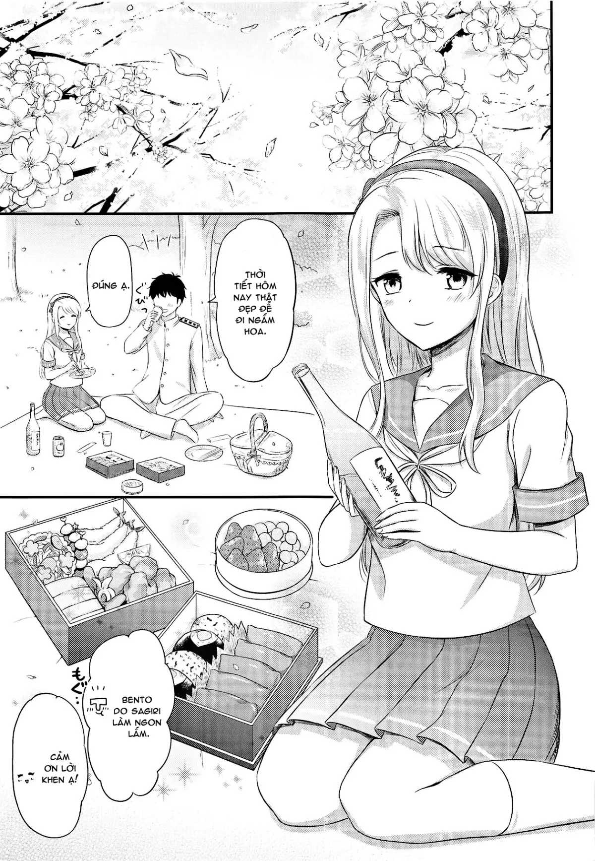 HentaiVN.net - Ảnh 6 - Sagiri to Ohanami Ecchi (Kantai Collection -KanColle-) [狭霧とお花見エッチ (艦隊これくしょん -艦これ-)] - Oneshot