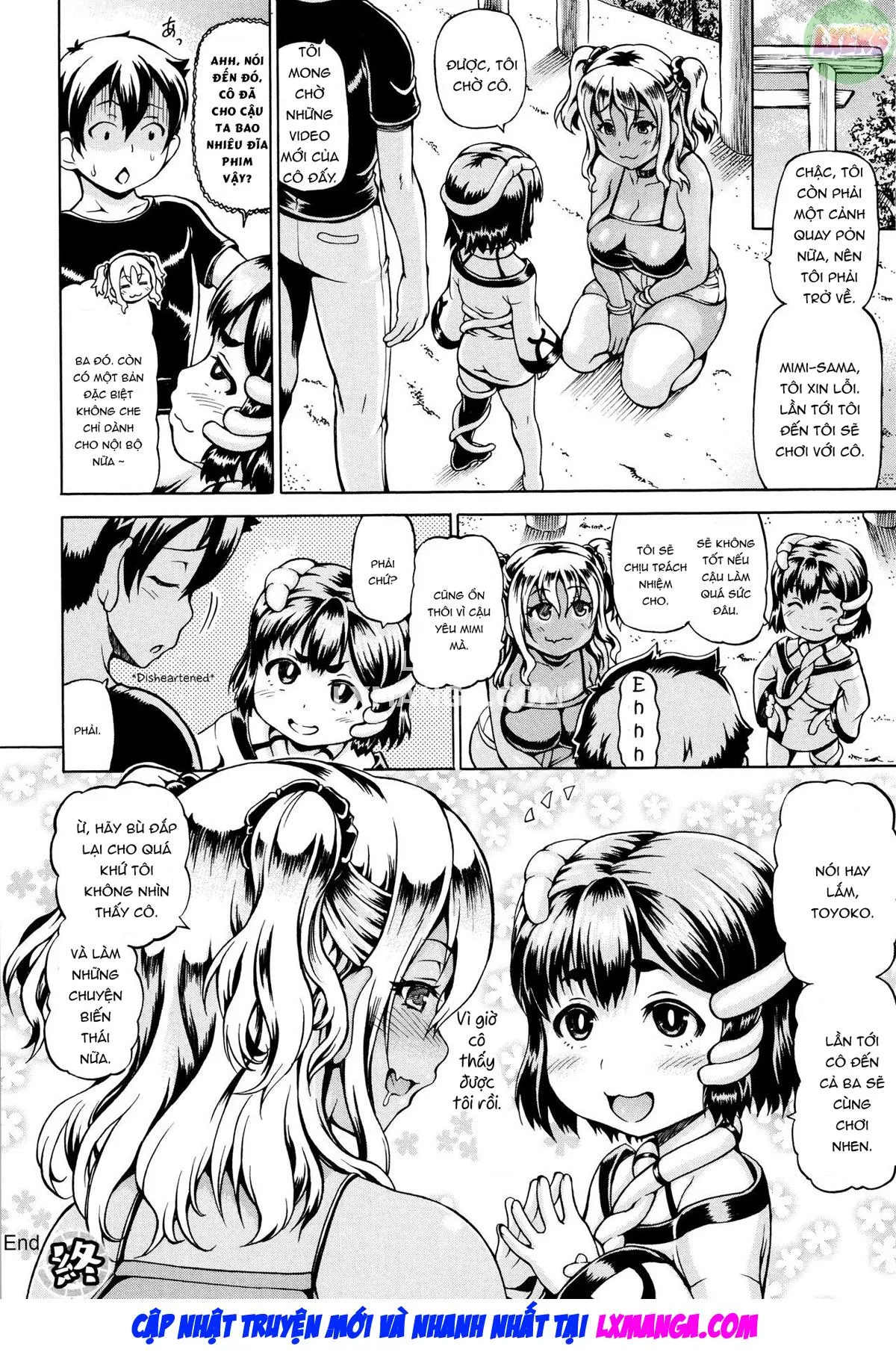 HentaiVN.net - Ảnh 25 - Mimi-Sama Make Me Big! [Mimi-Sama Okkiku Shite!] - Chap 3