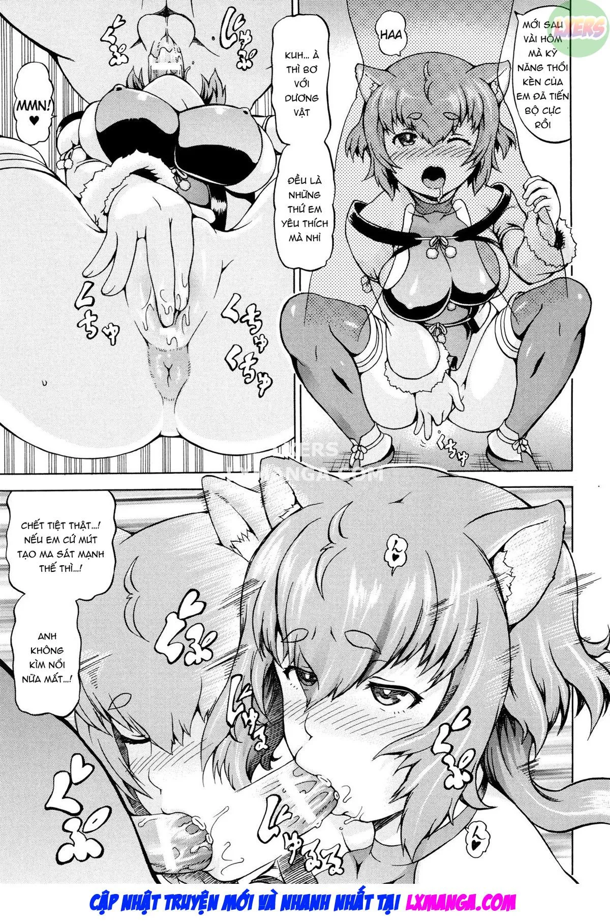 HentaiVN.net - Ảnh 8 - Mimi-Sama Make Me Big! [Mimi-Sama Okkiku Shite!] - Chap 5