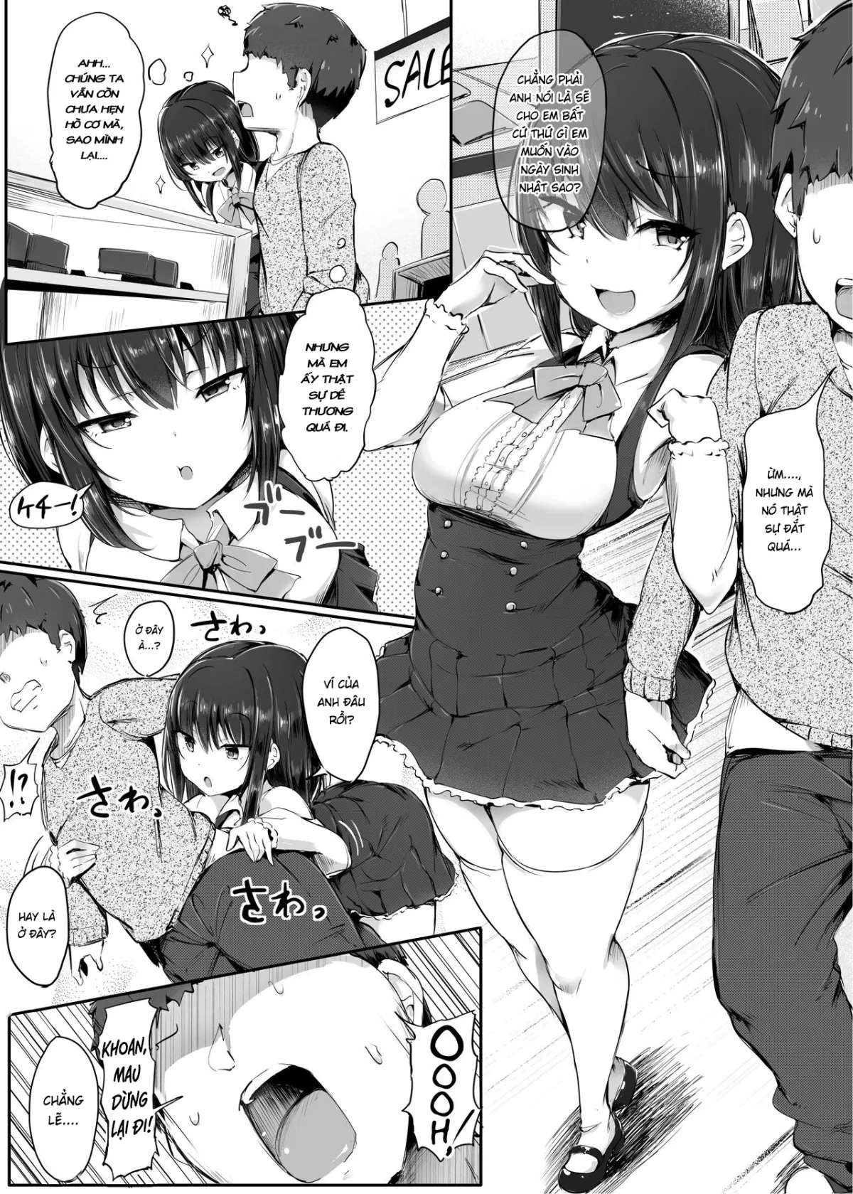 HentaiVN.net - Ảnh 12 - Yuri no o saifu ni shite agemasu ne, Senpai [I'll turn you into Yuri's wallet, Senpai] - Oneshot