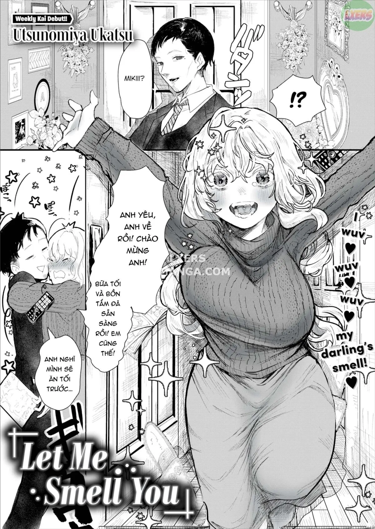 HentaiVN.net - Ảnh 4 - Để em ngửi anh - Oneshot