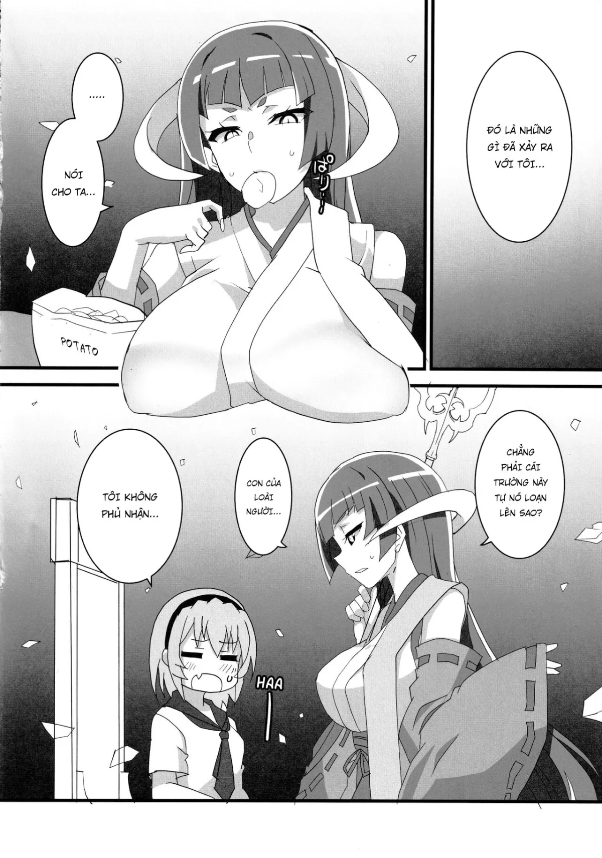 HentaiVN.net - Ảnh 21 - Houjou Satoko Lucia ni Saku [豊穣沙都子ルチーアに咲く] - Oneshot