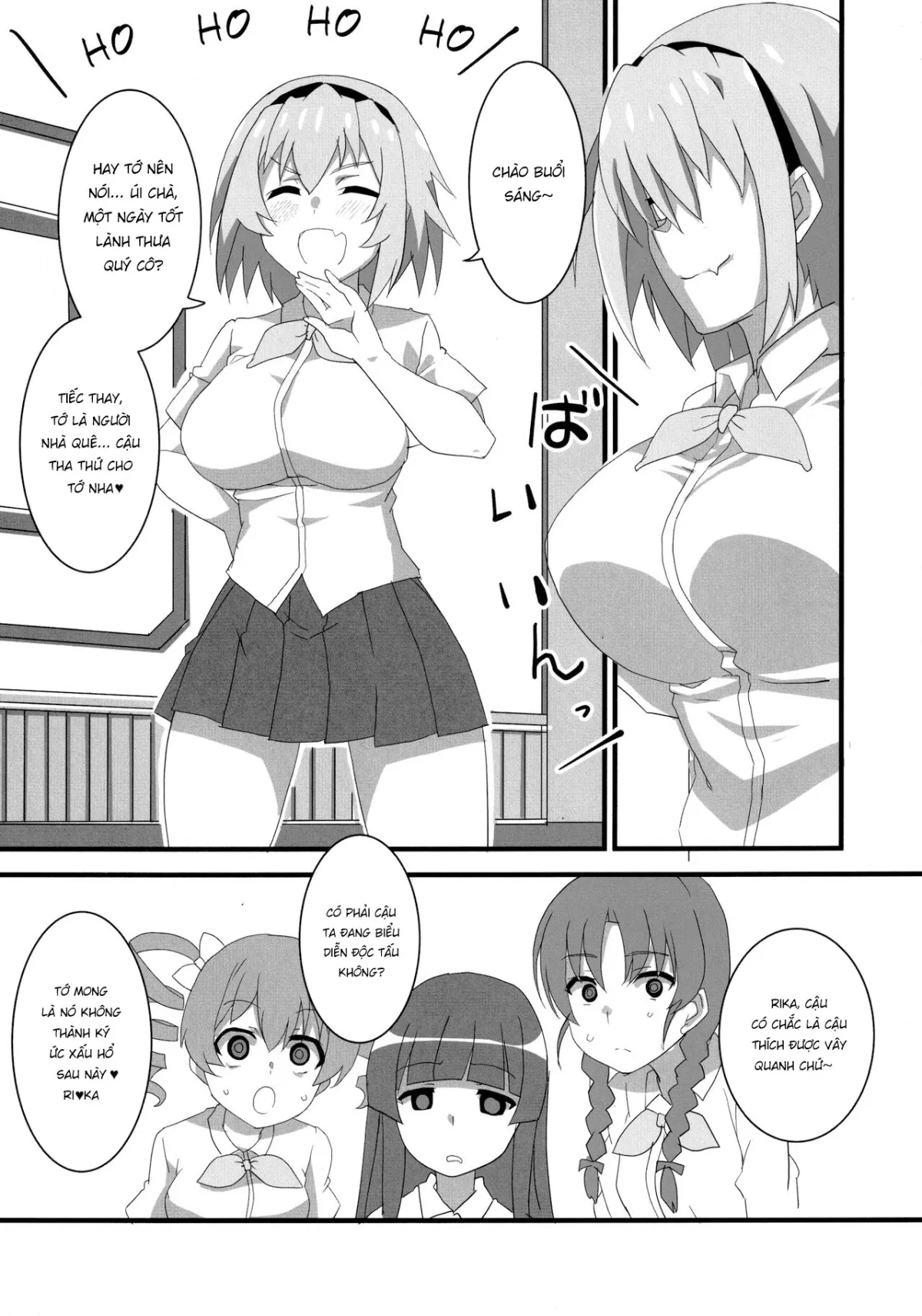 HentaiVN.net - Ảnh 4 - Houjou Satoko Lucia ni Saku [豊穣沙都子ルチーアに咲く] - Oneshot