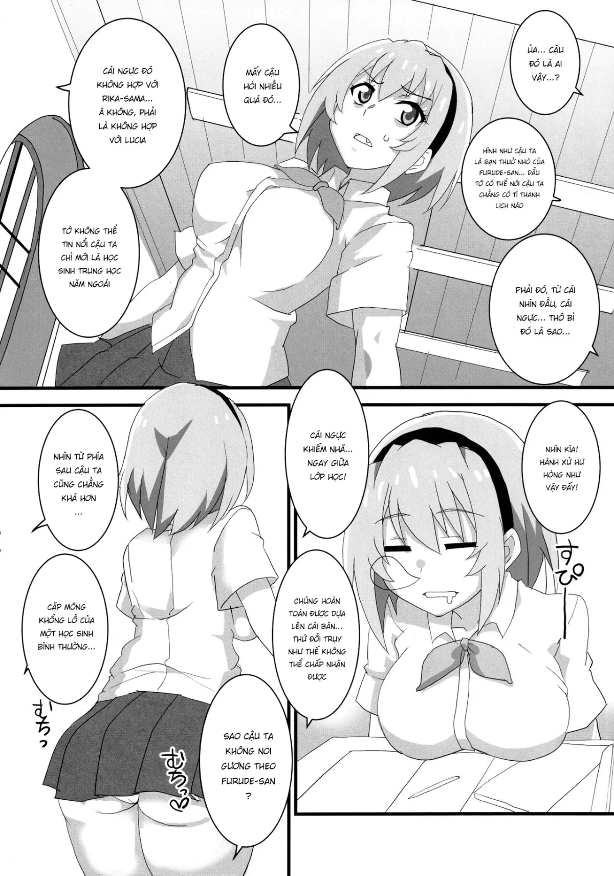 HentaiVN.net - Ảnh 5 - Houjou Satoko Lucia ni Saku [豊穣沙都子ルチーアに咲く] - Oneshot