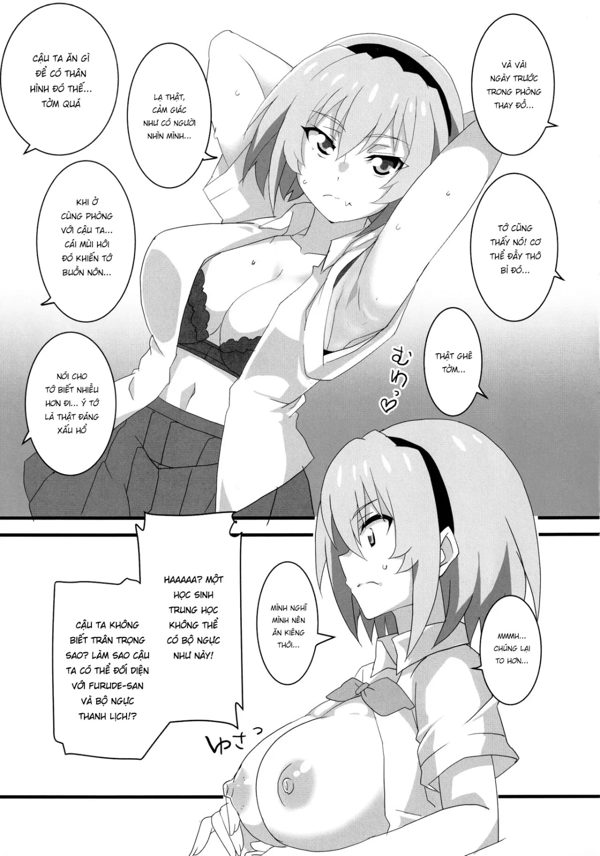HentaiVN.net - Ảnh 6 - Houjou Satoko Lucia ni Saku [豊穣沙都子ルチーアに咲く] - Oneshot