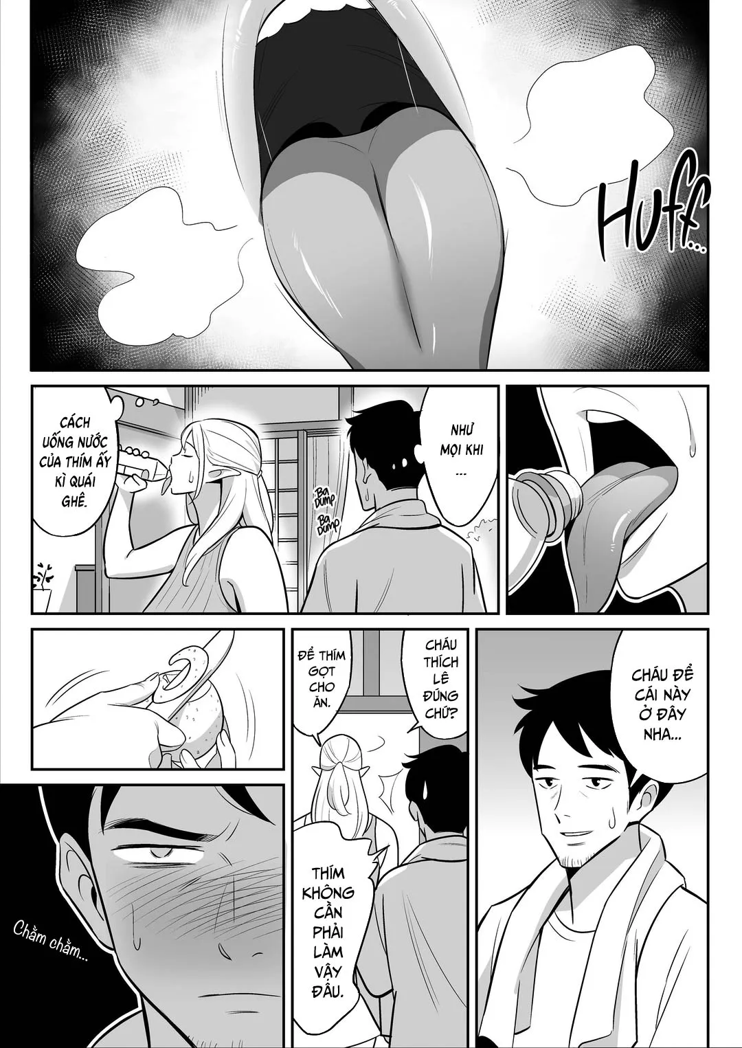 HentaiVN.net - Ảnh 11 - Ham muốn thím elf của tôi bùng nổ! - Oneshot