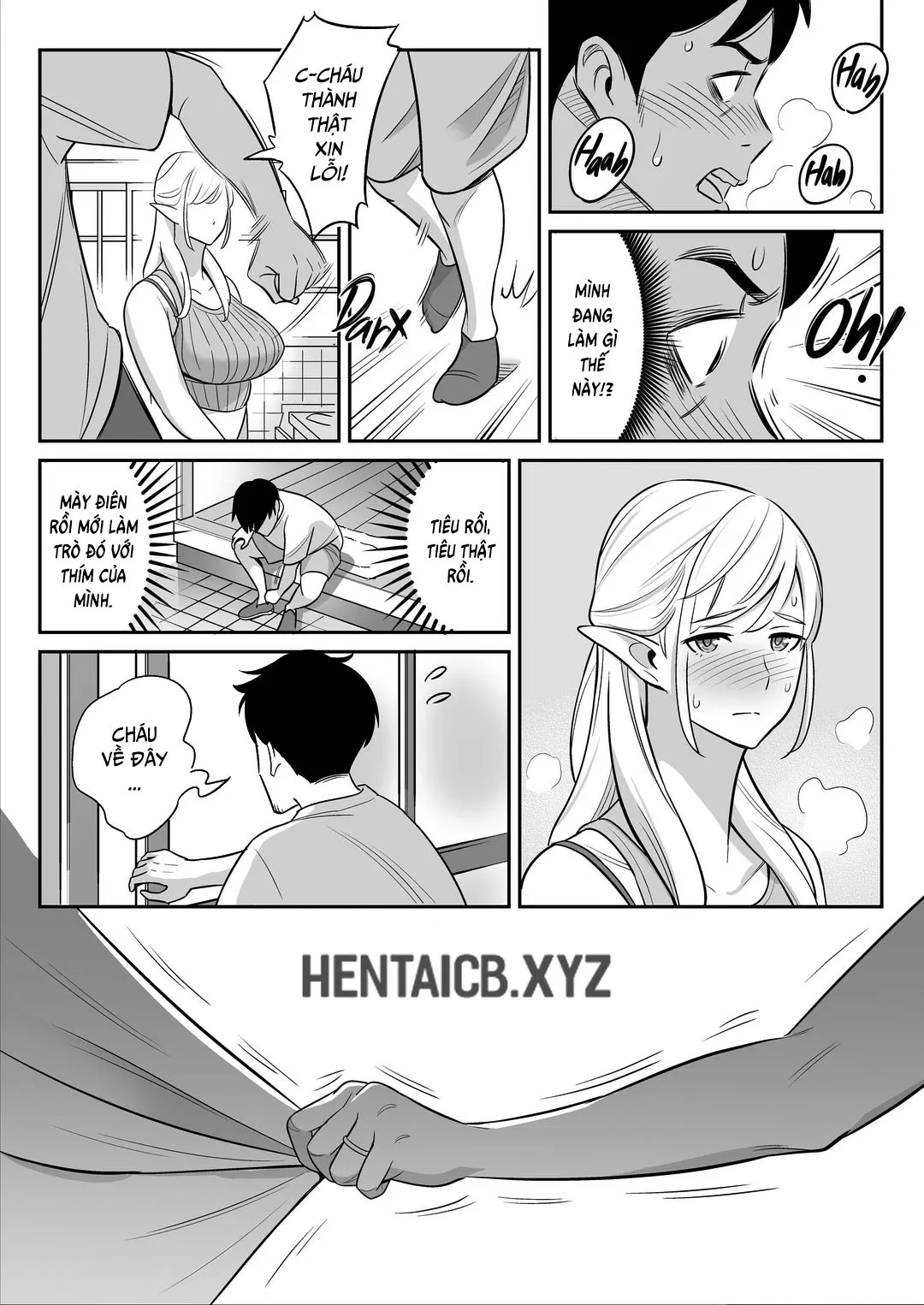 HentaiVN.net - Ảnh 14 - Ham muốn thím elf của tôi bùng nổ! - Oneshot