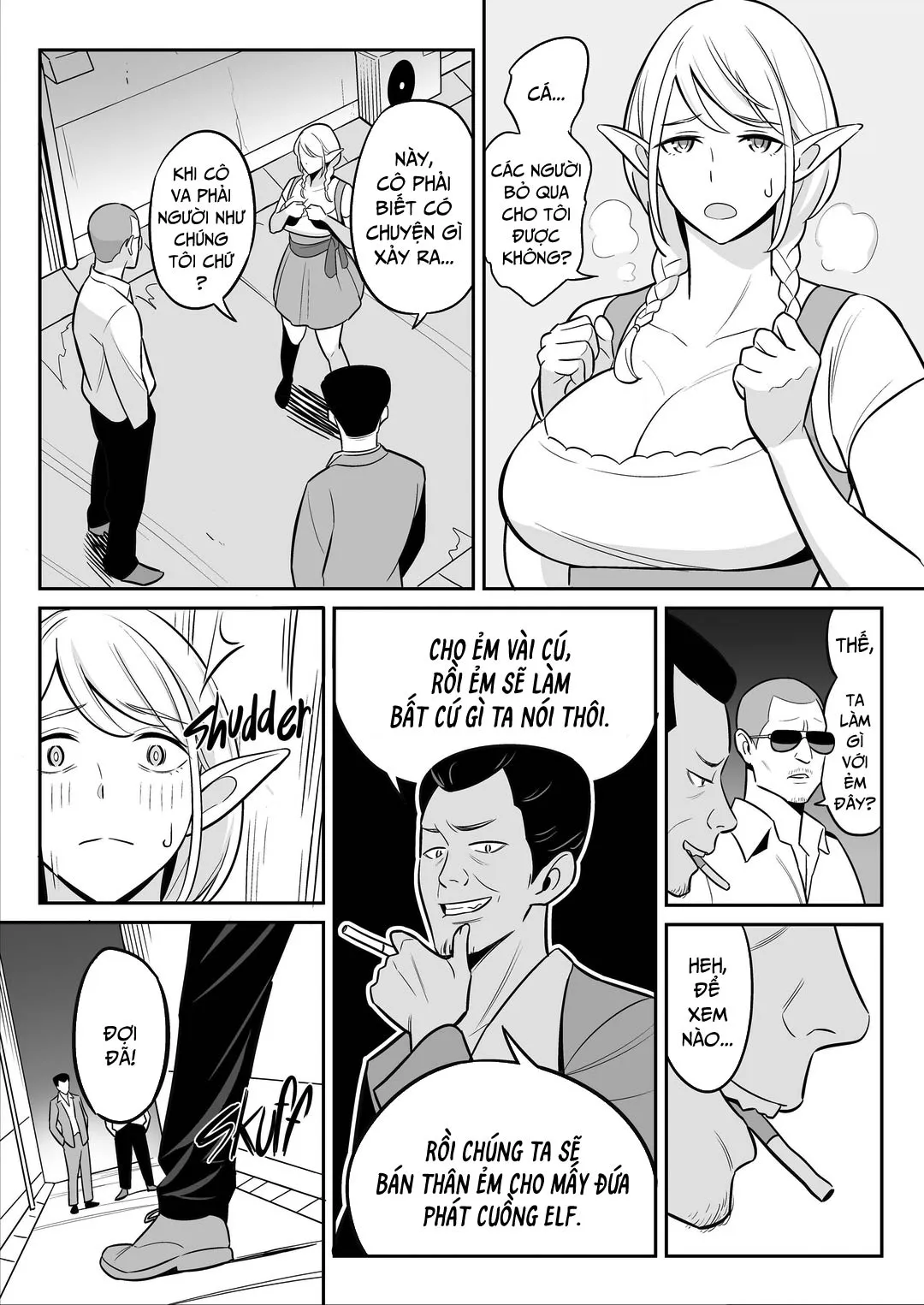HentaiVN.net - Ảnh 3 - Ham muốn thím elf của tôi bùng nổ! - Oneshot