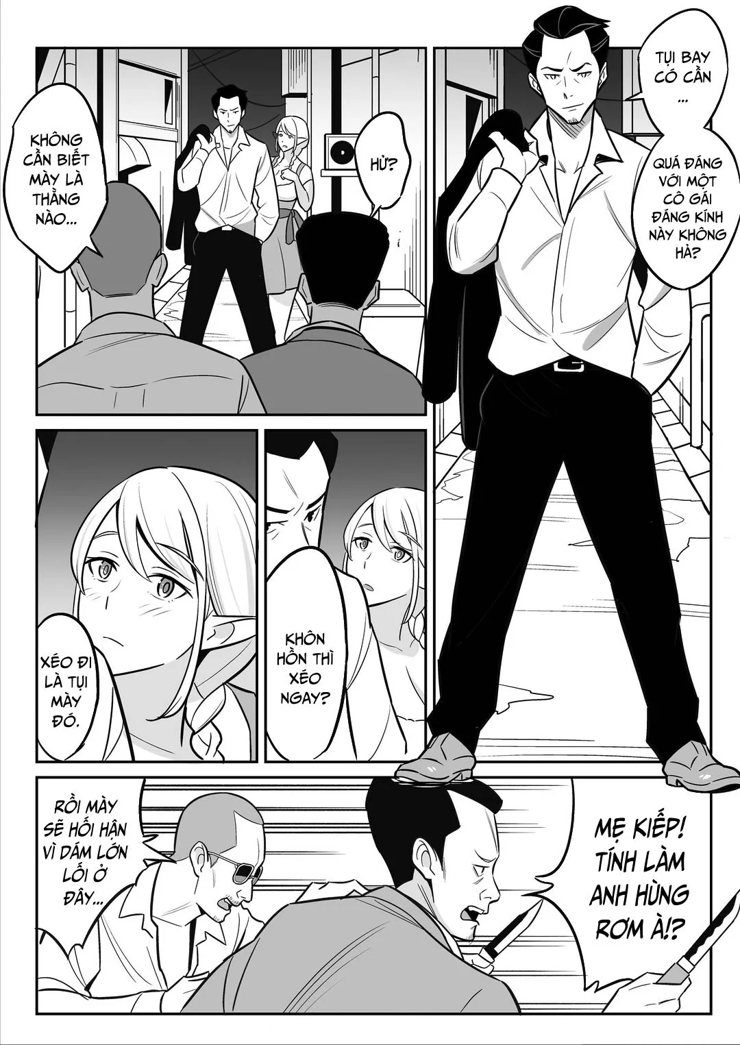 HentaiVN.net - Ảnh 4 - Ham muốn thím elf của tôi bùng nổ! - Oneshot