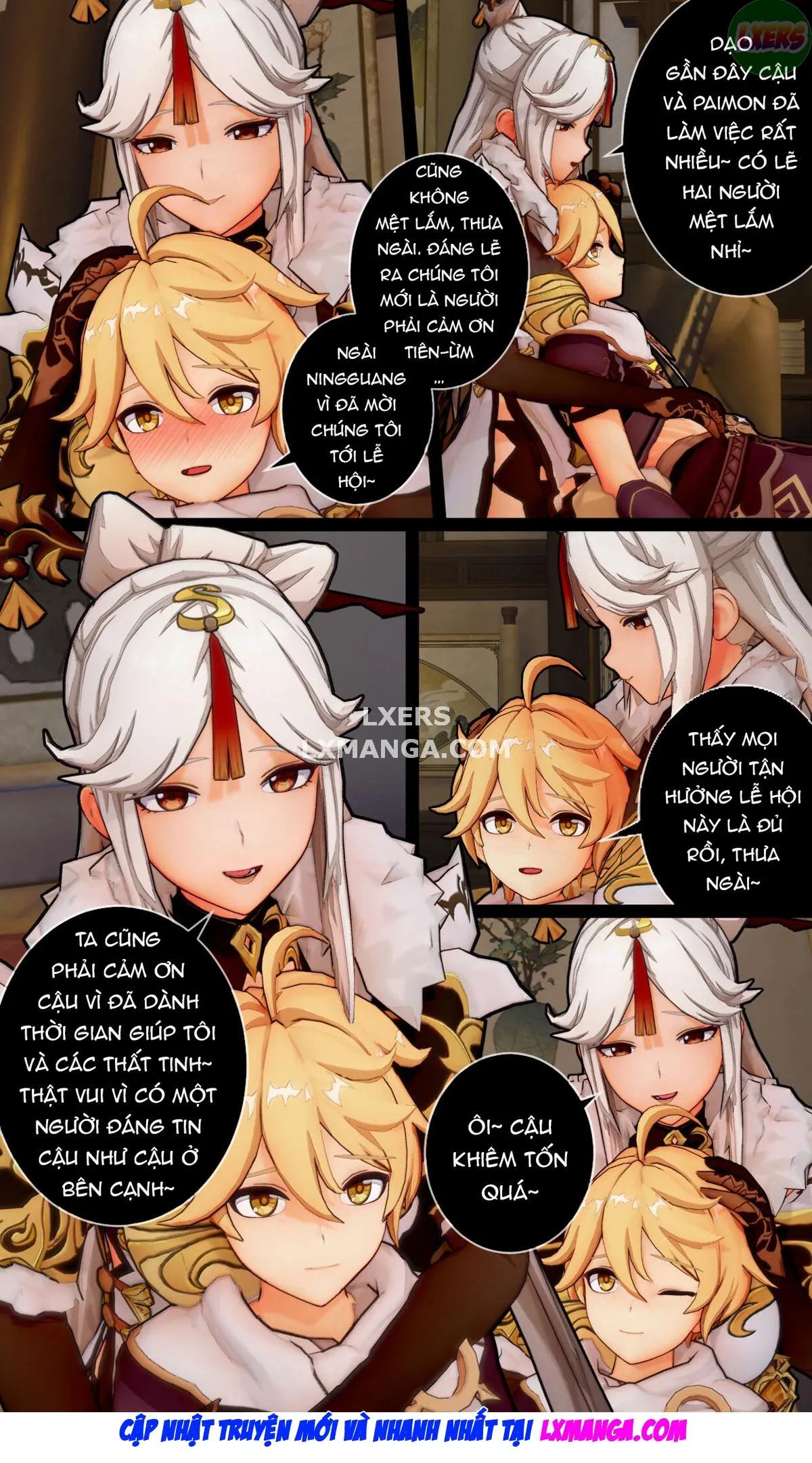 HentaiVN.net - Ảnh 13 - Ningguangs Special Gratitude - Oneshot