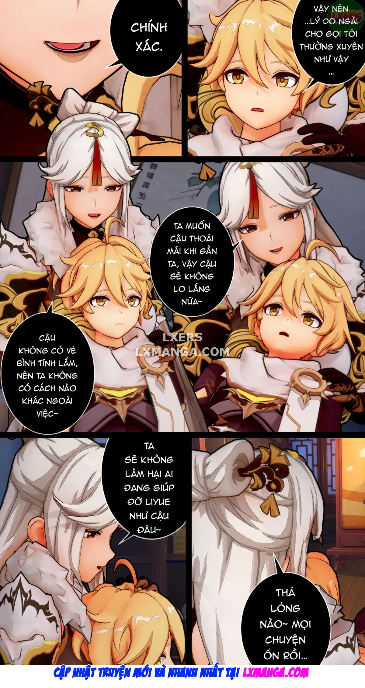 HentaiVN.net - Ảnh 16 - Ningguangs Special Gratitude - Oneshot
