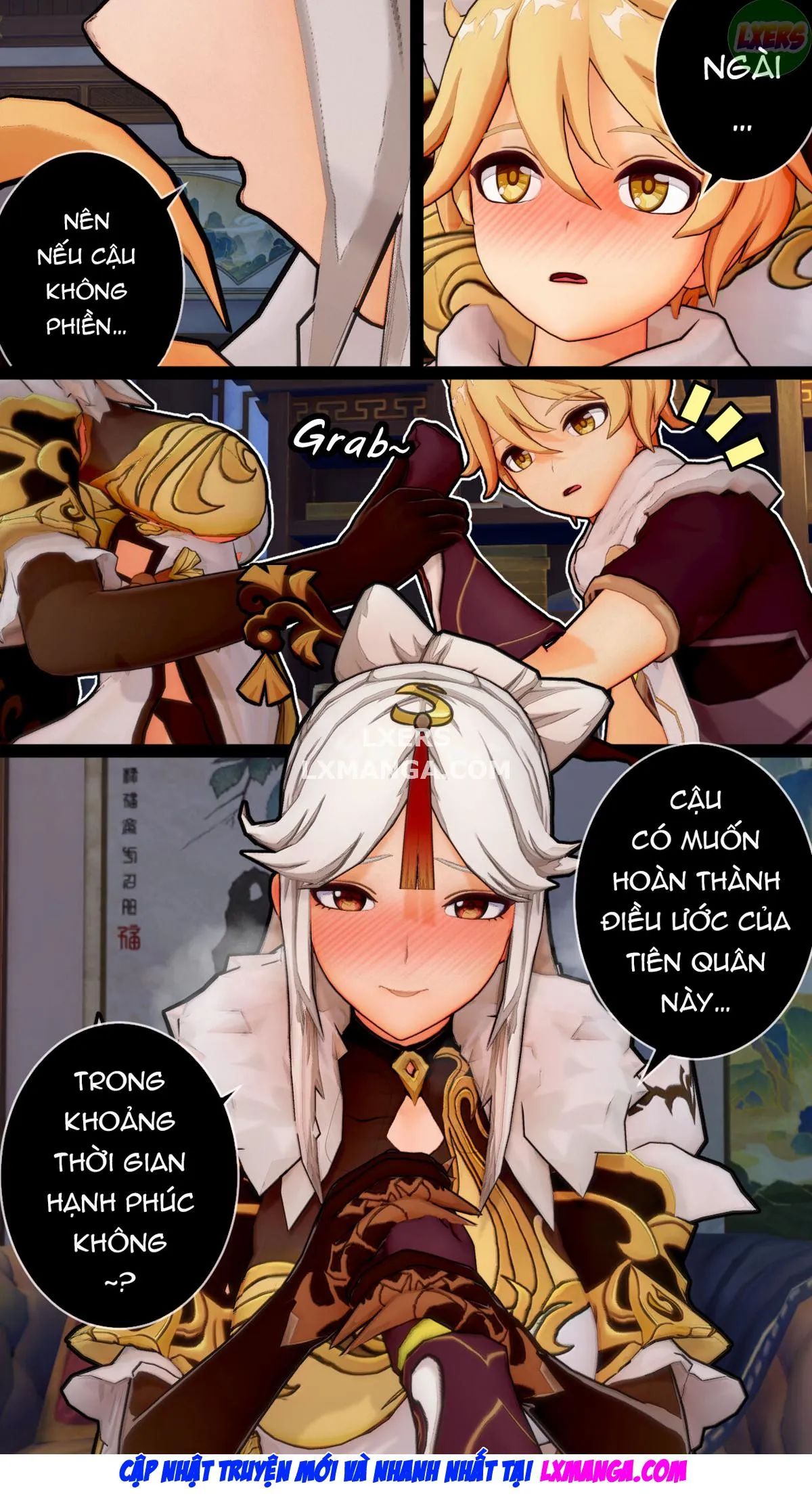HentaiVN.net - Ảnh 17 - Ningguangs Special Gratitude - Oneshot