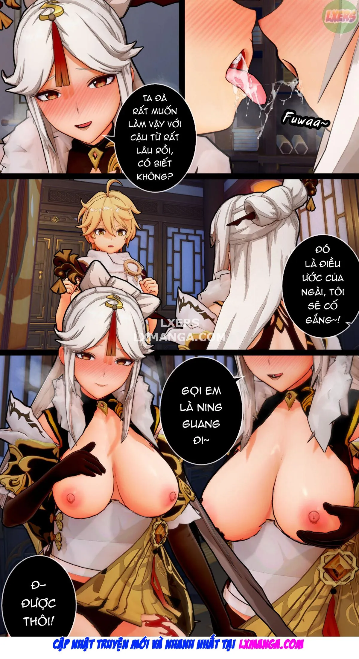 HentaiVN.net - Ảnh 19 - Ningguangs Special Gratitude - Oneshot