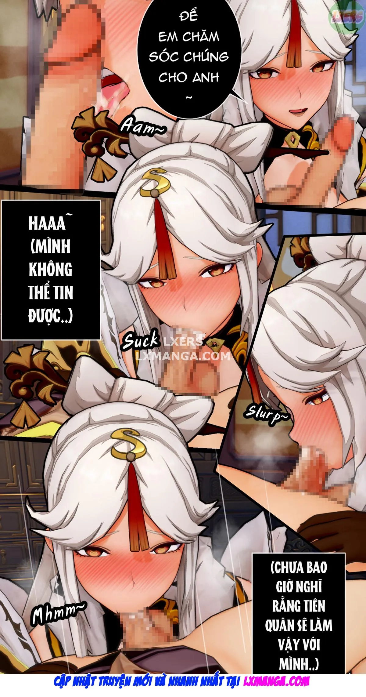 HentaiVN.net - Ảnh 24 - Ningguangs Special Gratitude - Oneshot
