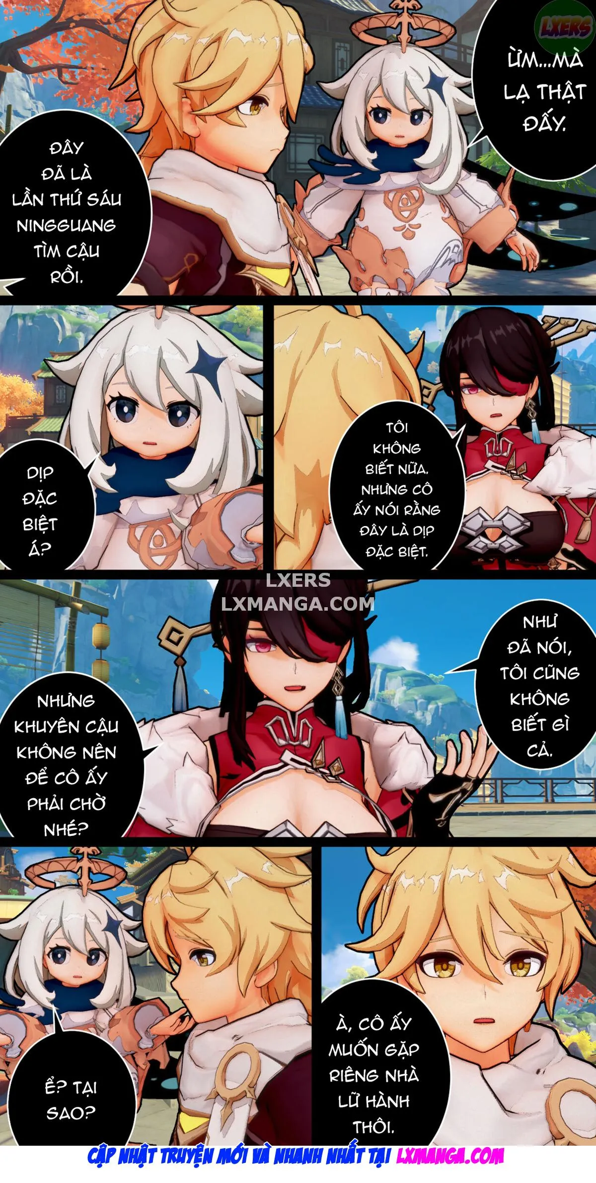 HentaiVN.net - Ảnh 7 - Ningguangs Special Gratitude - Oneshot