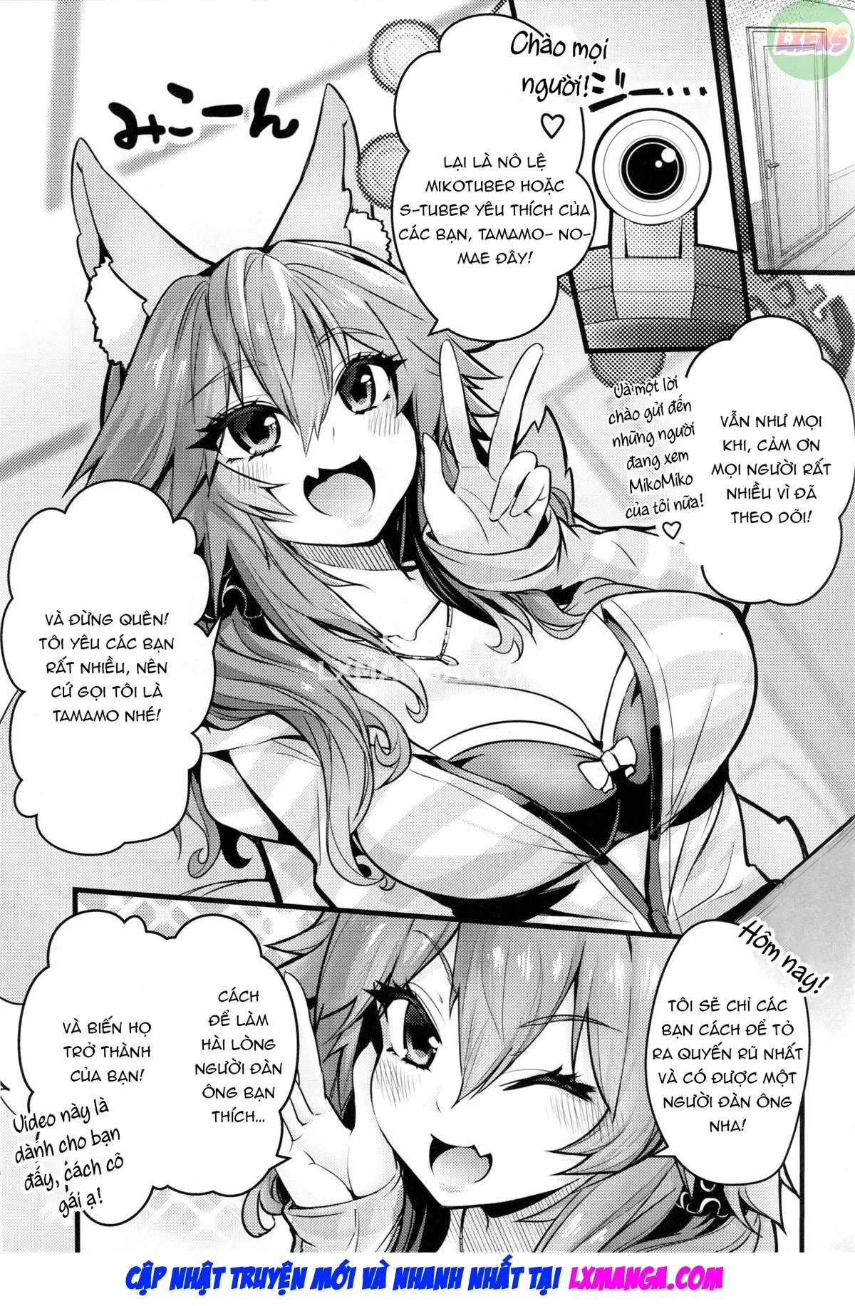 HentaiVN.net - Ảnh 5 - Servant MikoTuber Tamamo-Chan - Oneshot