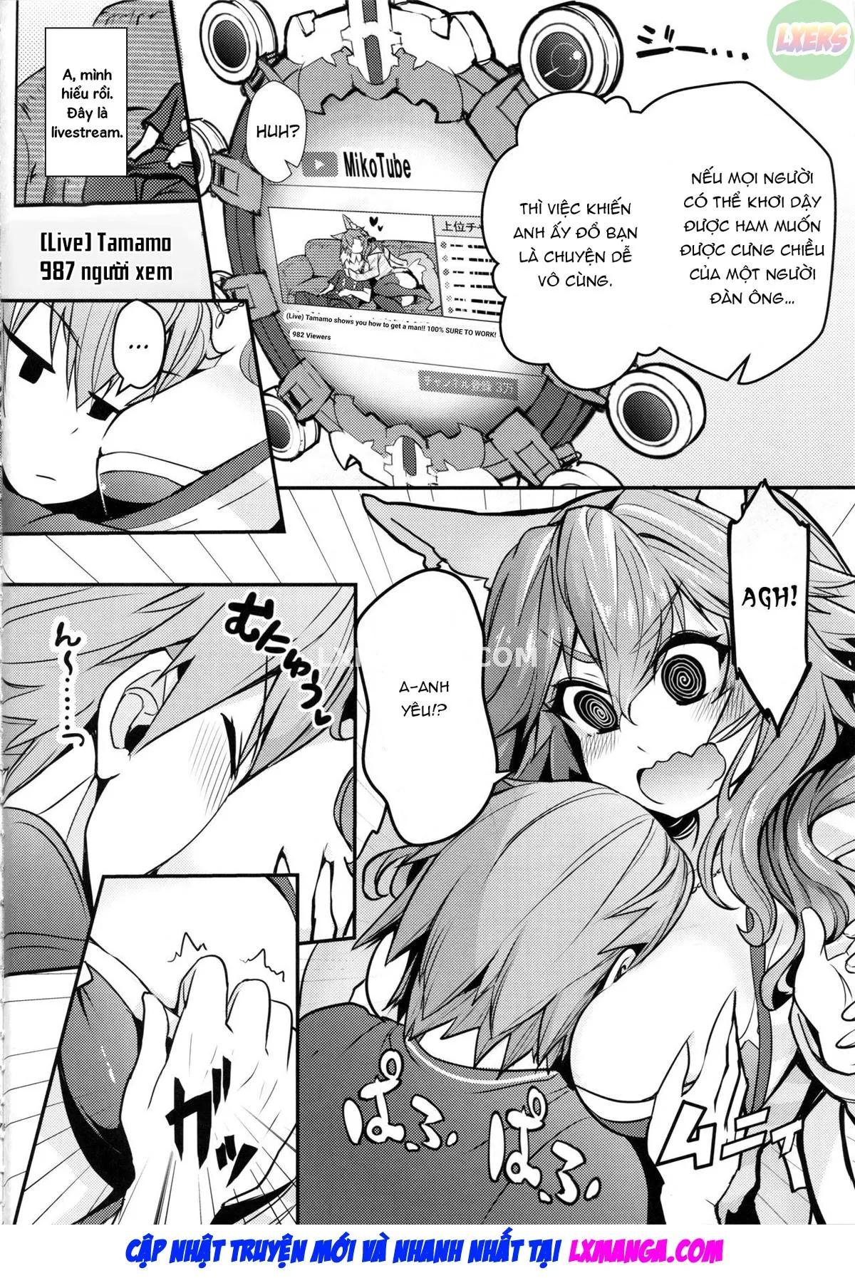HentaiVN.net - Ảnh 8 - Servant MikoTuber Tamamo-Chan - Oneshot