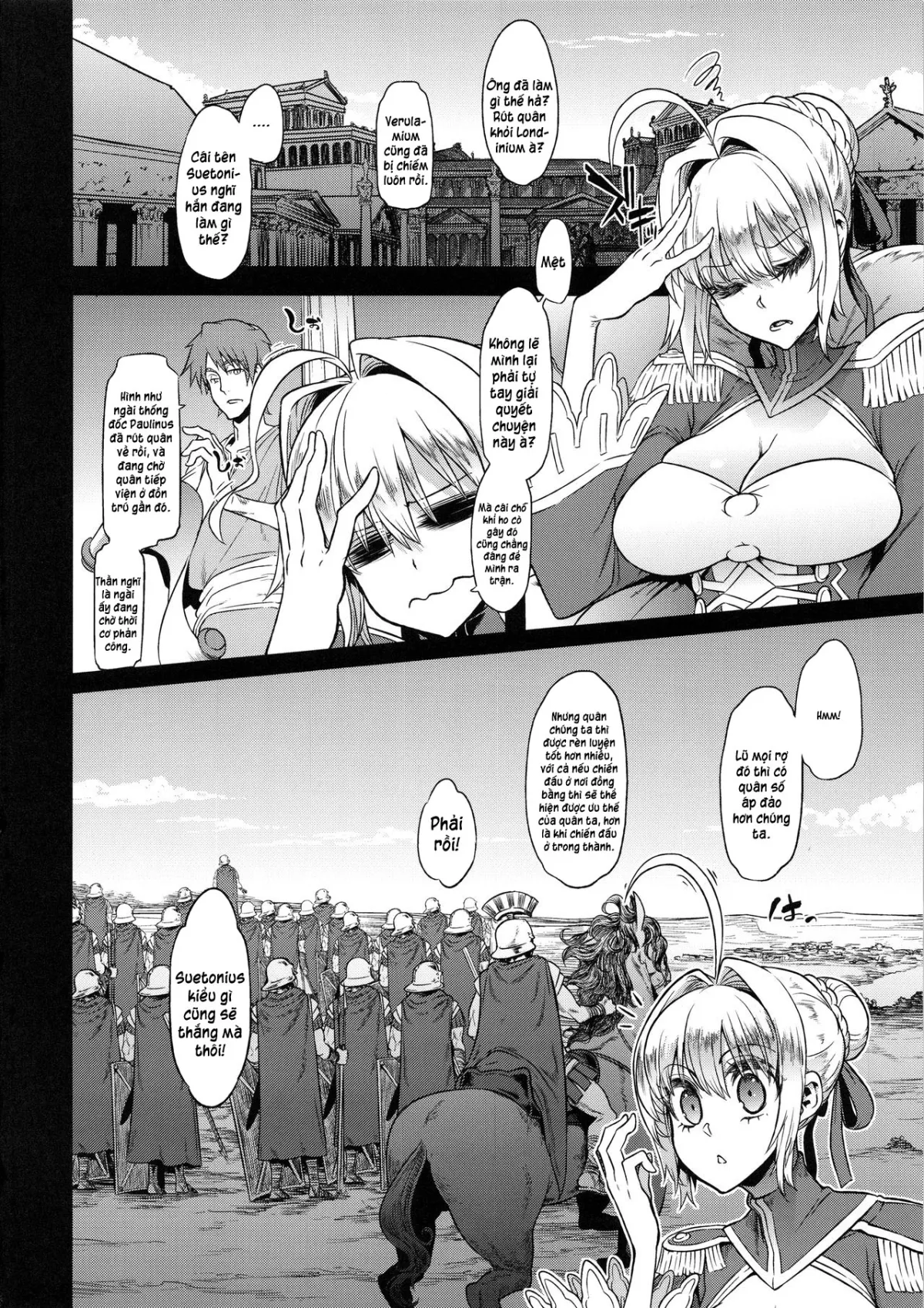 HentaiVN.net - Ảnh 36 - Nữ hoàng thực sự sẽ không bao giờ đầu hàng - Oneshot nứng