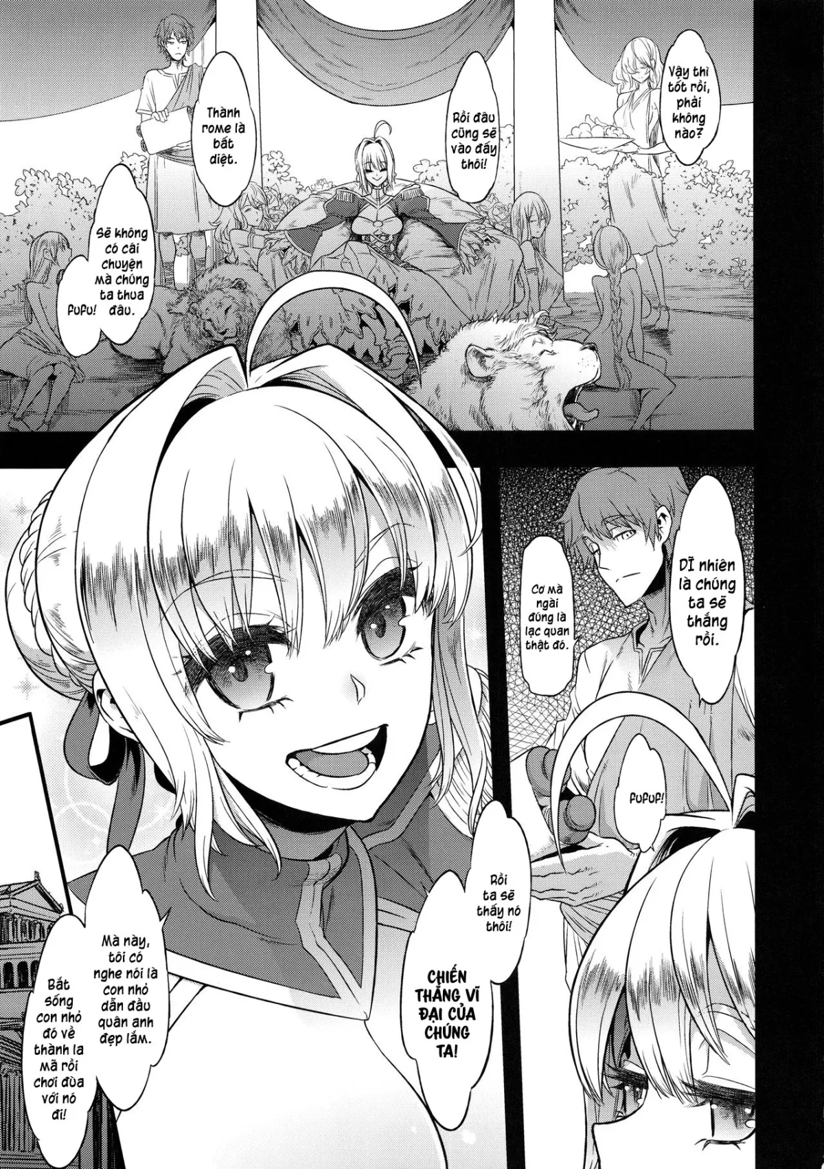 HentaiVN.net - Ảnh 37 - Nữ hoàng thực sự sẽ không bao giờ đầu hàng - Oneshot nứng