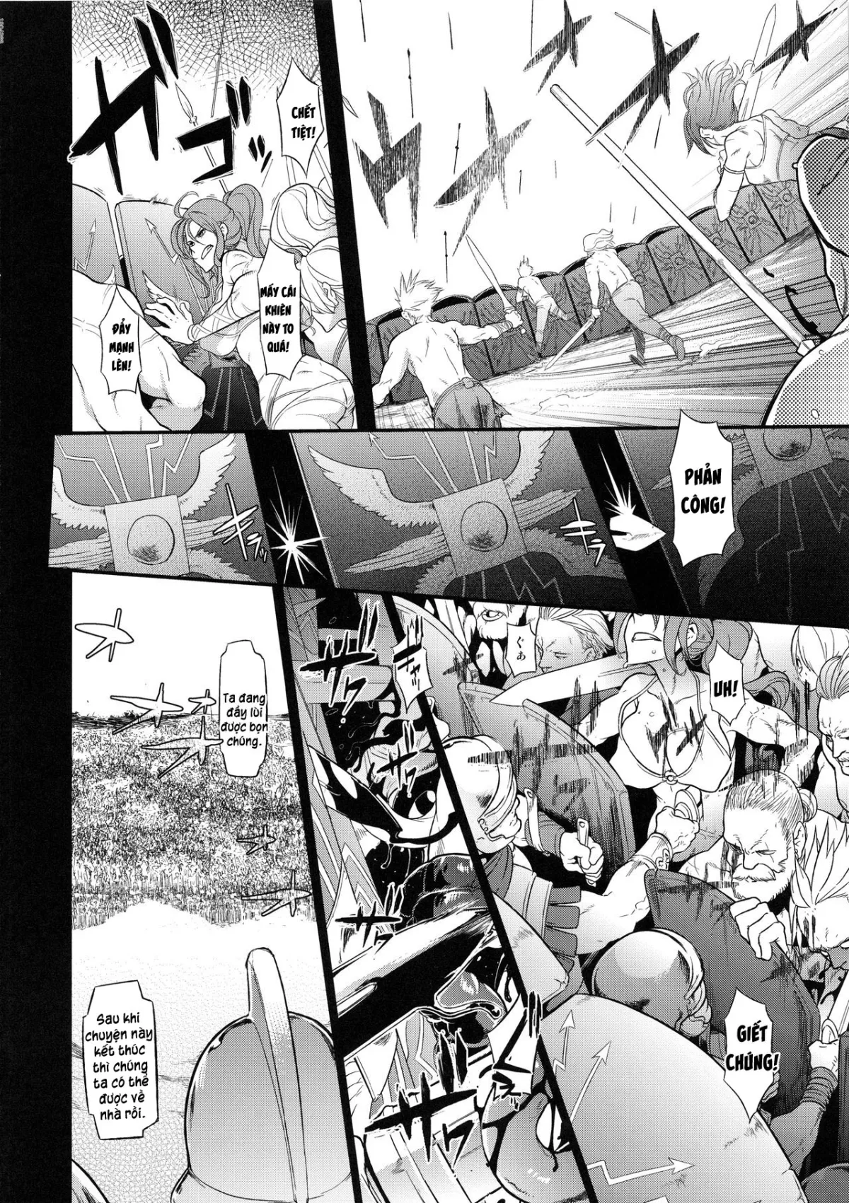 HentaiVN.net - Ảnh 40 - Nữ hoàng thực sự sẽ không bao giờ đầu hàng - Oneshot nứng
