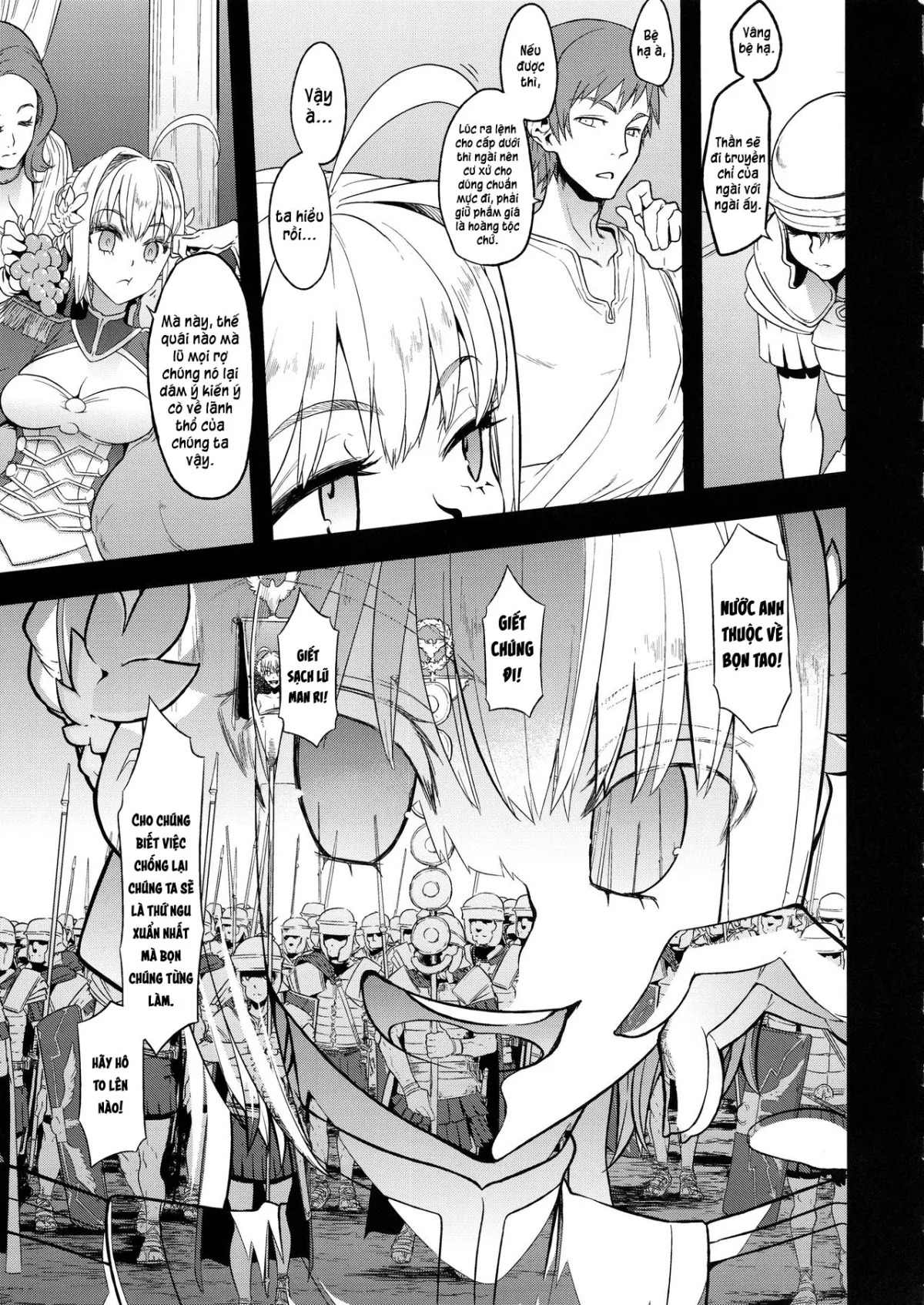 HentaiVN.net - Ảnh 5 - Nữ hoàng thực sự sẽ không bao giờ đầu hàng - Oneshot nứng