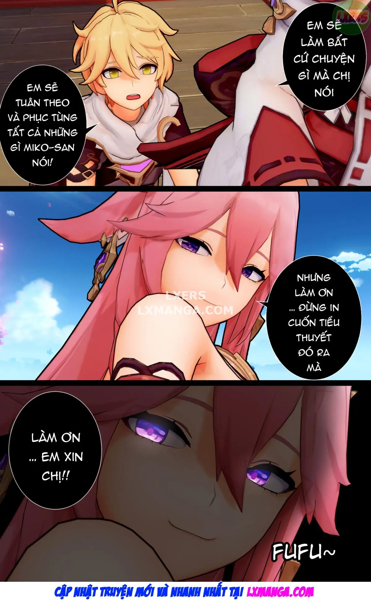 HentaiVN.net - Ảnh 13 - The Vixen And Its Pup - Oneshot