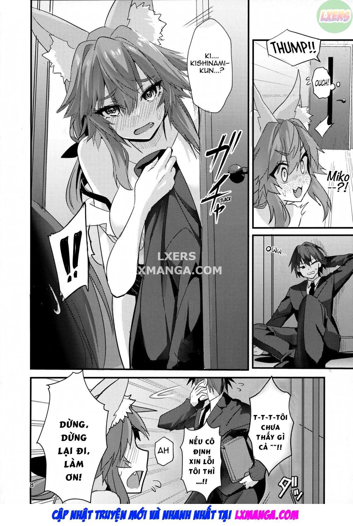 HentaiVN.net - Ảnh 10 - Senpai Office Worker Tamamo [Senpai OL Tamamo-San] - Oneshot