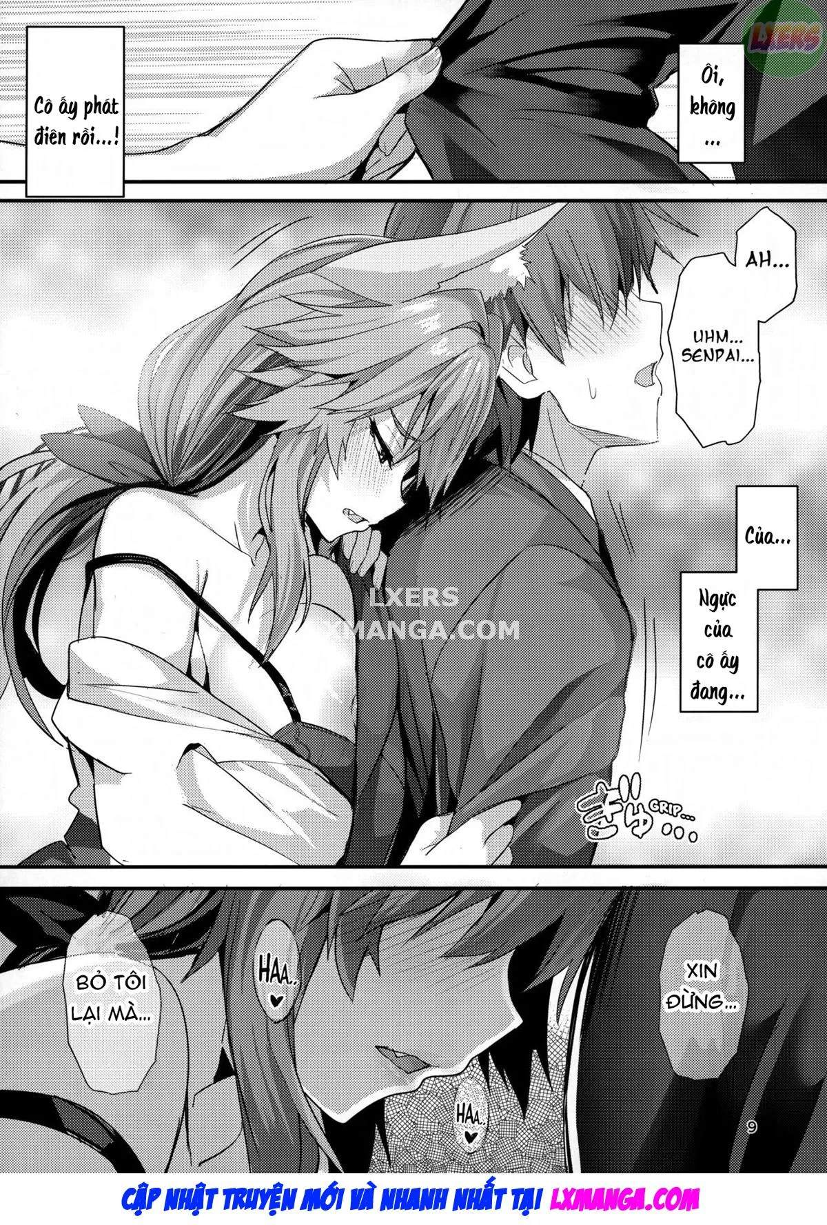 HentaiVN.net - Ảnh 11 - Senpai Office Worker Tamamo [Senpai OL Tamamo-San] - Oneshot
