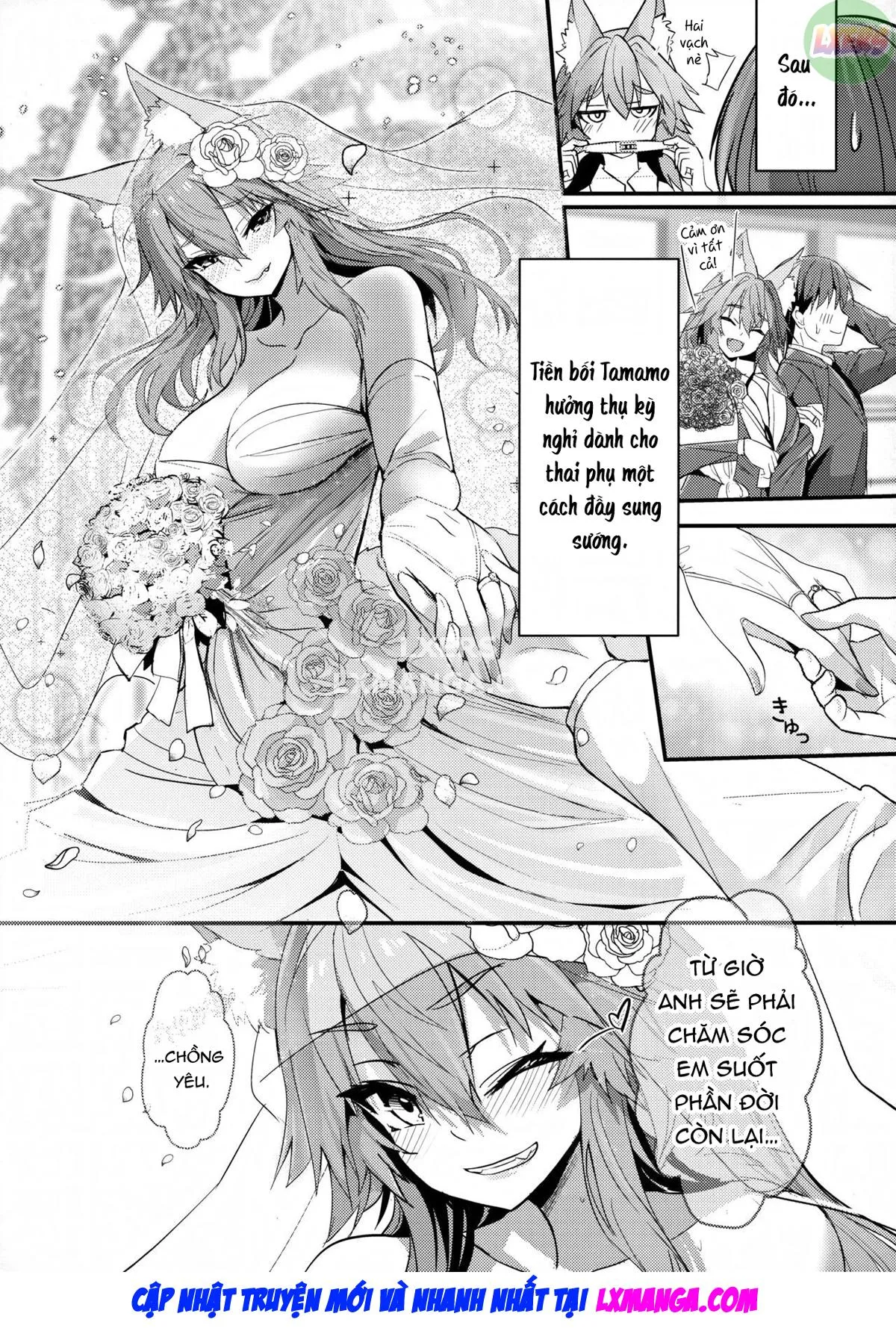 HentaiVN.net - Ảnh 35 - Senpai Office Worker Tamamo [Senpai OL Tamamo-San] - Oneshot